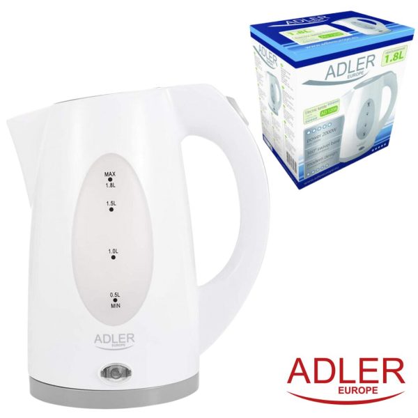 HERVIDOR DE AGUA ADLER 1.8L 2200W