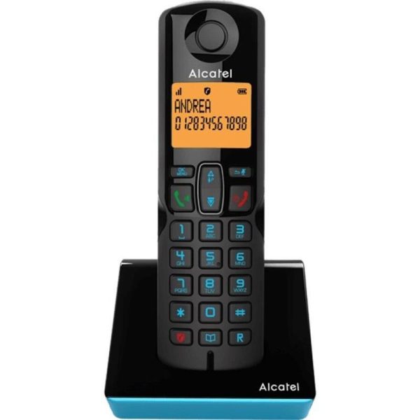 TELEFONO ALCATEL DECT CON MANOS LIBRES Y BLOQUEO DE LLAMADAS