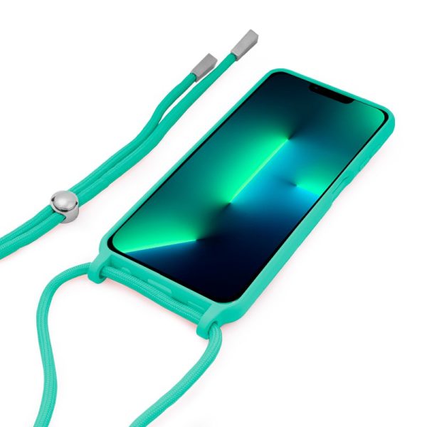 Carcasa COOL para iPhone 13 Pro Cordón Liso Mint - Image 2