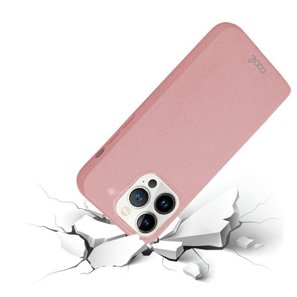 Carcasa COOL para iPhone 13 Pro Eco Biodegradable Rosa - Image 5