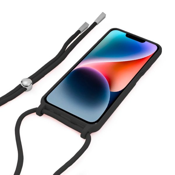 Carcasa COOL para iPhone 14 Plus Cordón Liso Negro - Image 2
