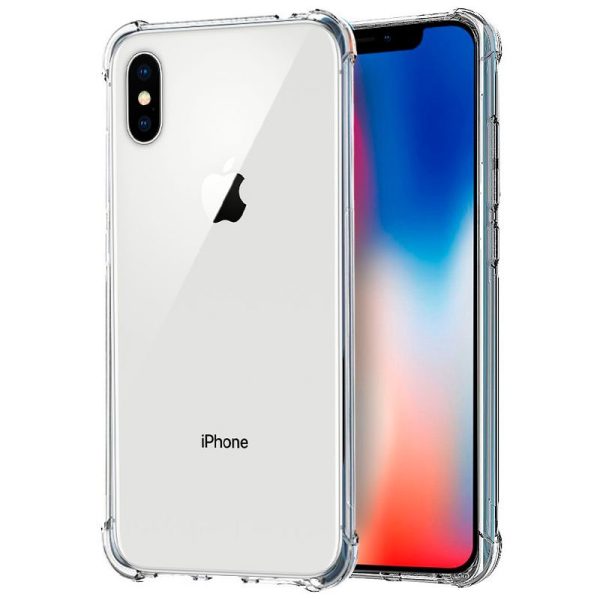 Carcasa COOL para iPhone X / iPhone XS AntiShock Transparente