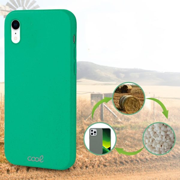 Carcasa COOL para iPhone XR Eco Biodegradable Mint - Image 3