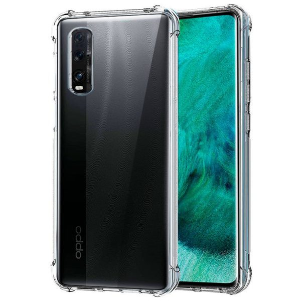 Carcasa COOL para Oppo Find X2 AntiShock Transparente