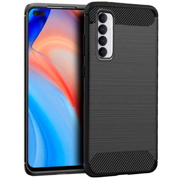 Carcasa COOL para Oppo Reno 4 Pro Carbón Negro