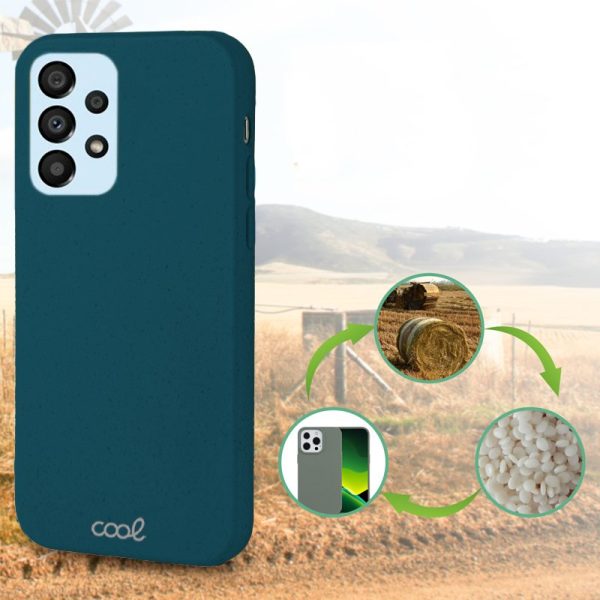 Carcasa COOL para Samsung A135 Galaxy A13 Eco Biodegradable Azul - Image 2