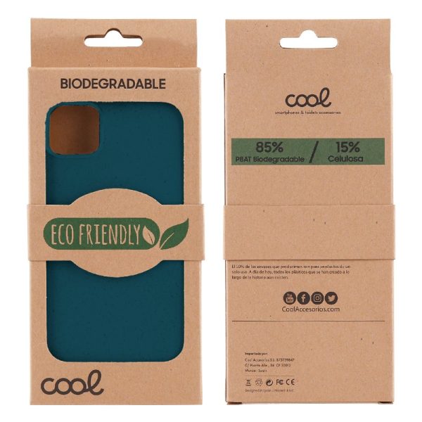 Carcasa COOL para Samsung A135 Galaxy A13 Eco Biodegradable Azul - Image 3