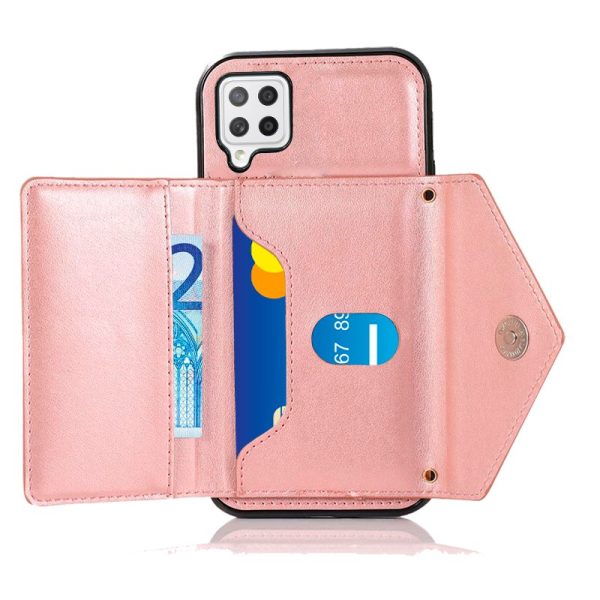 Carcasa COOL para Samsung A426 Galaxy A42 5G Colgante Wallet Rosa - Image 3