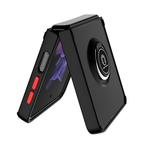 Carcasa COOL para Samsung F711 Galaxy Z Flip 3 Hard Anilla Negro - Image 3