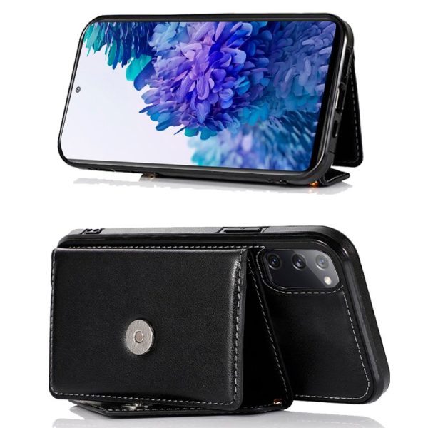 Carcasa COOL para Samsung G780 Galaxy S20 FE Colgante Wallet Negro - Image 3