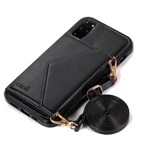 Carcasa COOL para Samsung G985 Galaxy S20 Plus Colgante Wallet Negro - Image 3