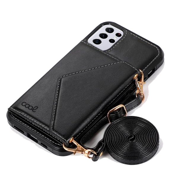 Carcasa COOL para Samsung G998 Galaxy S21 Ultra Colgante Wallet Negro - Image 4