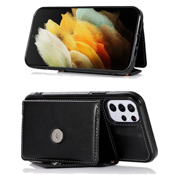 Carcasa COOL para Samsung G998 Galaxy S21 Ultra Colgante Wallet Negro - Image 5