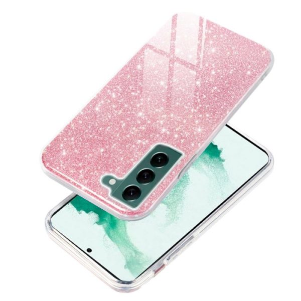 Carcasa COOL para Samsung S906 Galaxy S22 Plus Glitter Rosa - Image 2