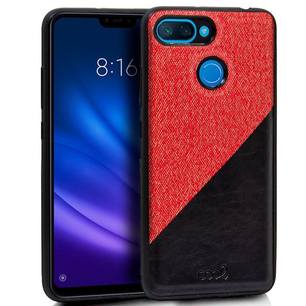 Carcasa COOL para Xiaomi Mi 8 Lite Bicolor Rojo