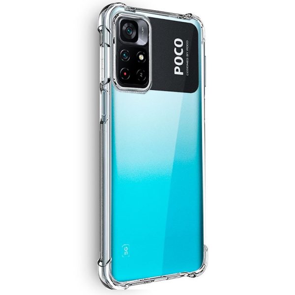 Carcasa COOL para Xiaomi Poco M4 Pro 5G / Redmi Note 11S 5G AntiShock Transparente - Image 2