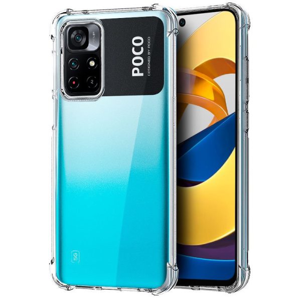 Carcasa COOL para Xiaomi Poco M4 Pro 5G / Redmi Note 11S 5G AntiShock Transparente