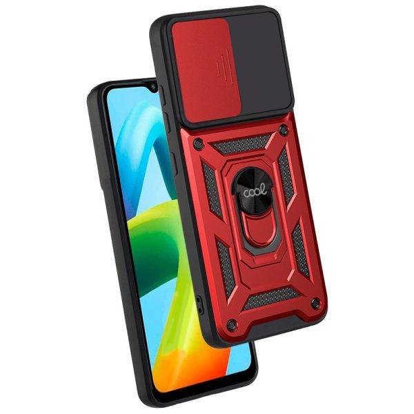 Carcasa COOL para Xiaomi Redmi A1 / A2 Hard Ring Rojo - Image 2