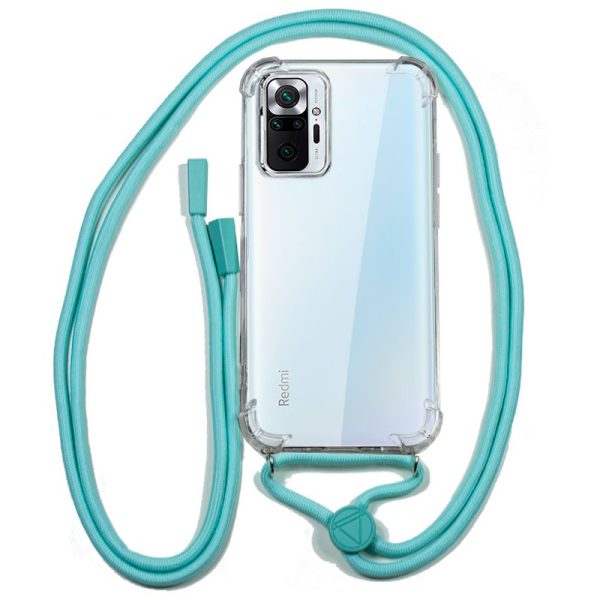 Carcasa COOL para Xiaomi Redmi Note 10 / Note 10s / Poco M5s Cordón Celeste