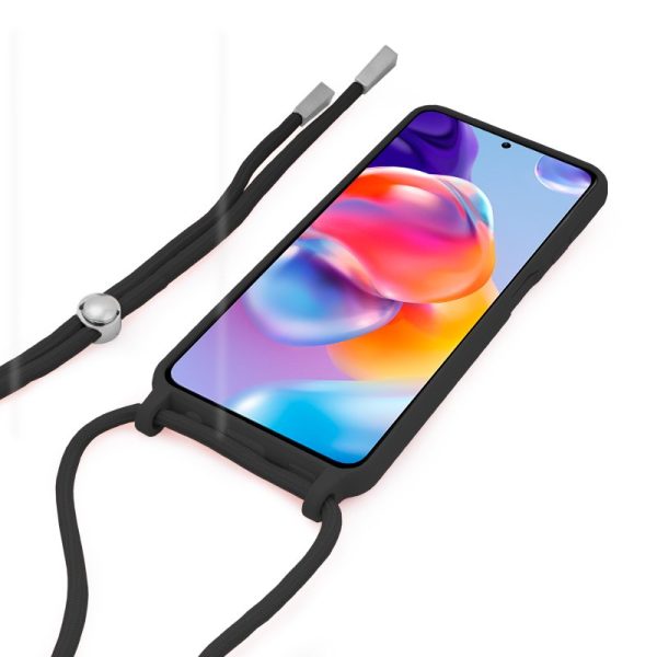 Carcasa COOL para Xiaomi Redmi Note 11 Pro Plus 5G Cordón Liso Negro - Image 2