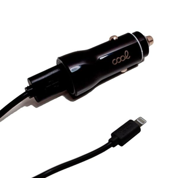 Cargador Coche iPhone / iPad Conexión Lightning (2 x USB) COOL - Image 5