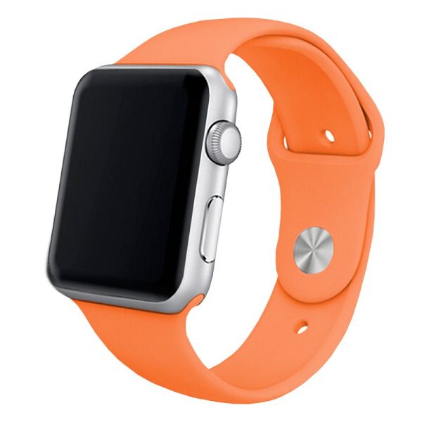 Correa COOL para Apple Watch Series 1 / 2 / 3 / 4 / 5 / 6 / 7 / 8 / SE (42 / 44 / 45 mm) Goma Coral