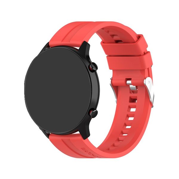 Correa Universal 22mm Amazfit GTR / Stratos / Huawei / Samsung / COOL Goma Rojo - Image 2