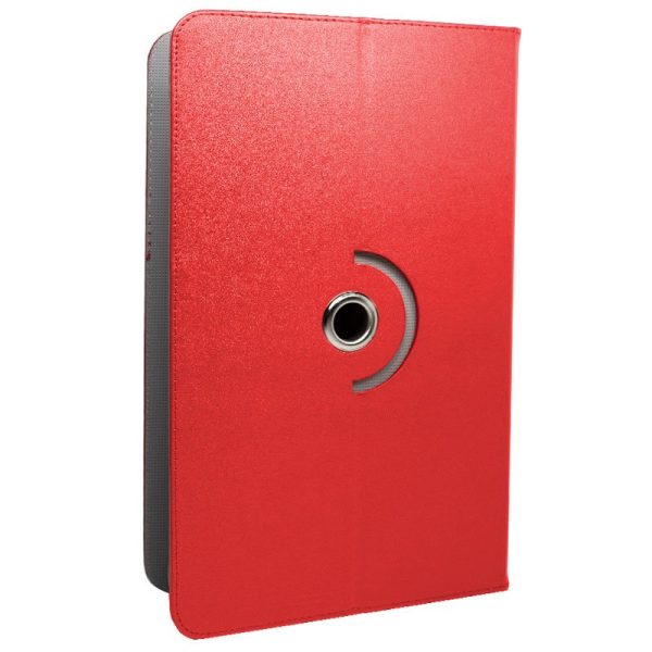 Funda COOL Ebook Tablet 9.7 - 10.5 Pulgadas Polipiel Giratoria Rojo - Image 4