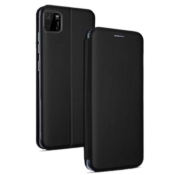 Funda COOL Flip Cover para Huawei Y5p Elegance Negro