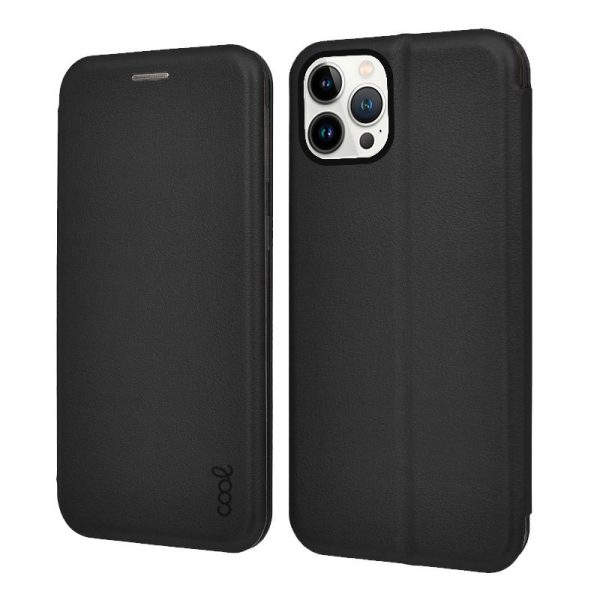 Funda COOL Flip Cover para iPhone 13 Pro Elegance Negro - Image 6