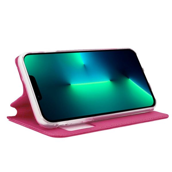 Funda COOL Flip Cover para iPhone 13 Pro Liso Rosa - Image 2