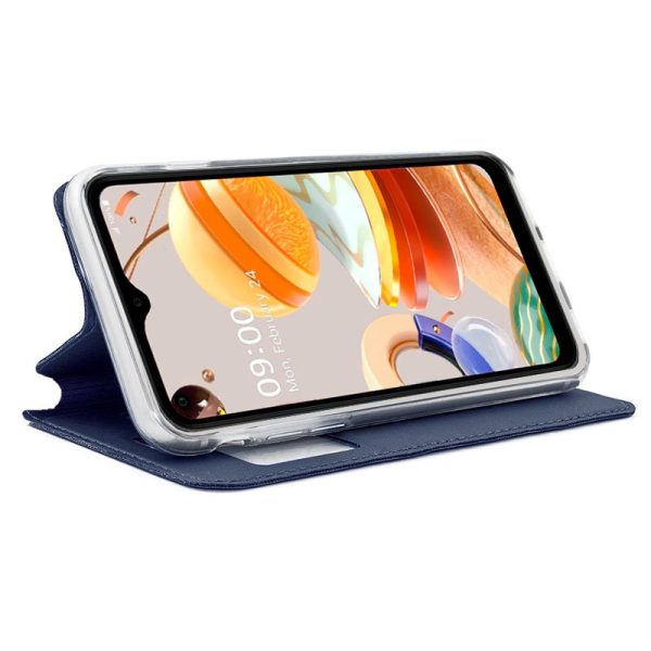 Funda COOL Flip Cover para LG K41s / K51s Liso Azul - Image 2