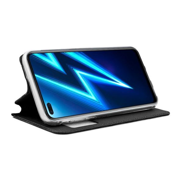 Funda COOL Flip Cover para Realme 6 Pro Liso Negro - Image 2