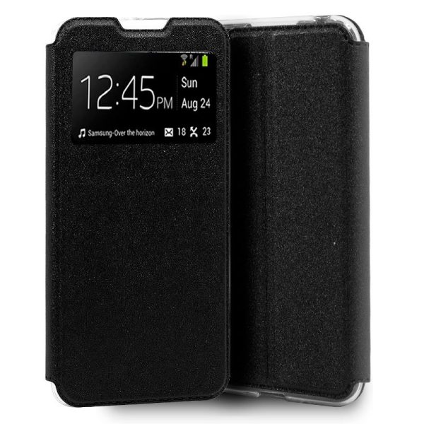 Funda COOL Flip Cover para Realme 6 Pro Liso Negro