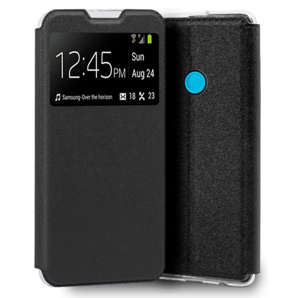 Funda COOL Flip Cover para Realme C3 / Realme 6i Liso Negro