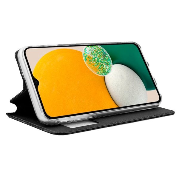 Funda COOL Flip Cover para Samsung A136 Galaxy A13 5G / A04s Liso Negro - Image 2