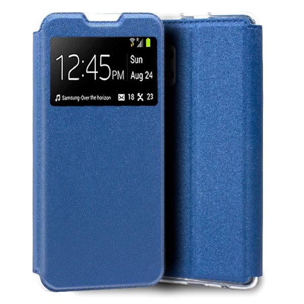 Funda COOL Flip Cover para Samsung A326 Galaxy A32 5G Liso Azul