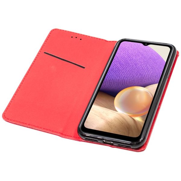 Funda COOL Flip Cover para Samsung A326 Galaxy A32 5G Liso Rojo - Image 3