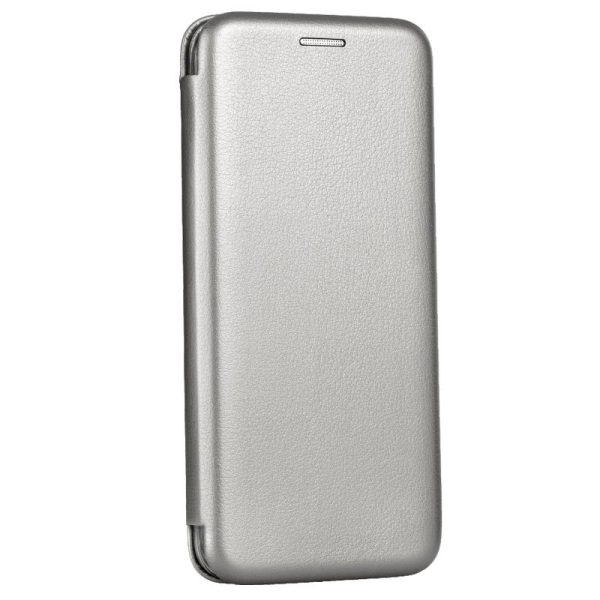 Funda COOL Flip Cover para Samsung A415 Galaxy A41 Elegance Plata - Image 3