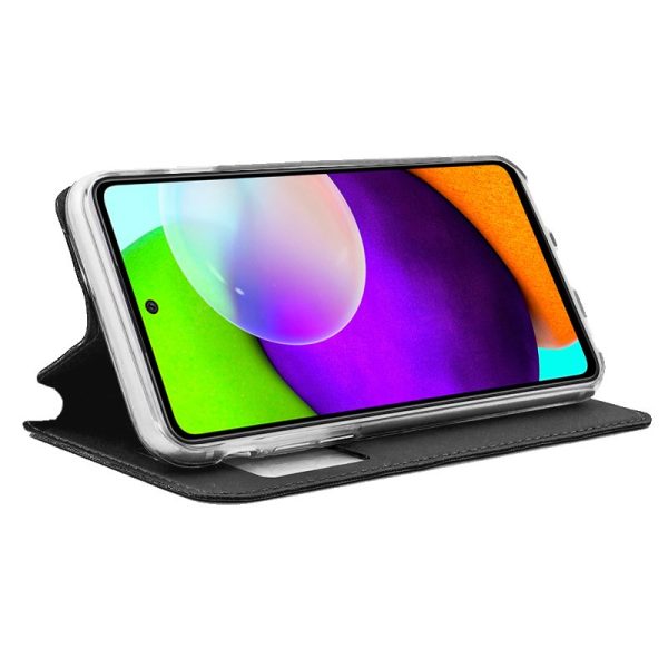 Funda COOL Flip Cover para Samsung A525 Galaxy A52 / A52 5G / A52s 5G Liso Negro - Image 2