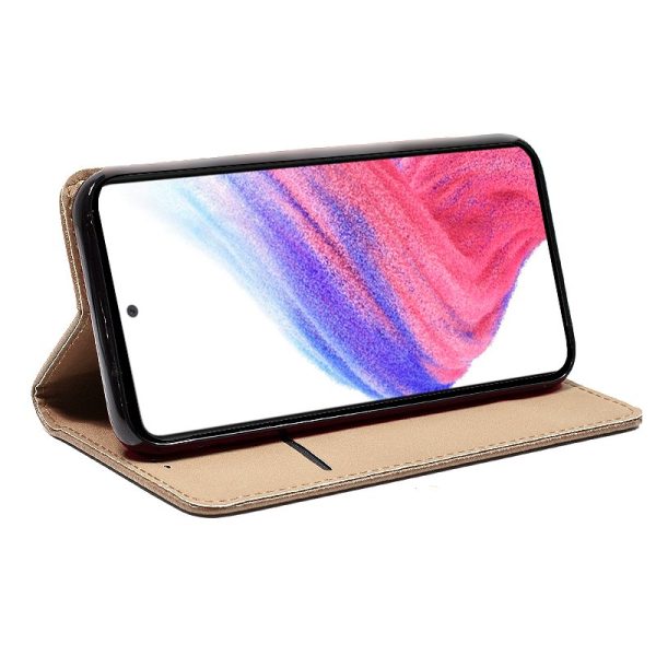 Funda COOL Flip Cover para Samsung A536 Galaxy A53 5G Liso Beige - Image 3