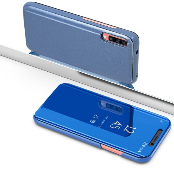 Funda COOL Flip Cover para Samsung A705 Galaxy A70 Clear View Azul - Image 3