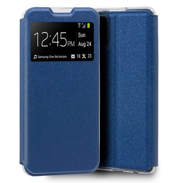 Funda COOL Flip Cover para Samsung A715 Galaxy A71 Liso Azul