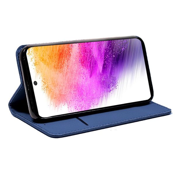 Funda COOL Flip Cover para Samsung A736 Galaxy A73 5G Liso Azul - Image 2