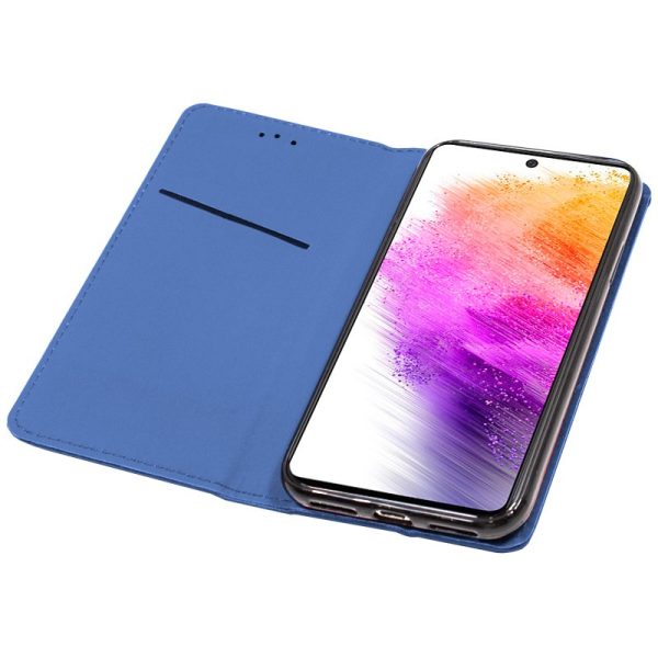 Funda COOL Flip Cover para Samsung A736 Galaxy A73 5G Liso Azul - Image 3