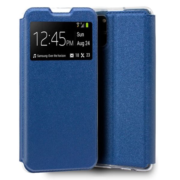 Funda COOL Flip Cover para Samsung G770 Galaxy S10 Lite Liso Azul