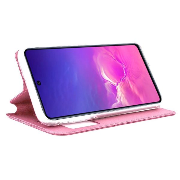 Funda COOL Flip Cover para Samsung G770 Galaxy S10 Lite Liso Rosa - Image 2