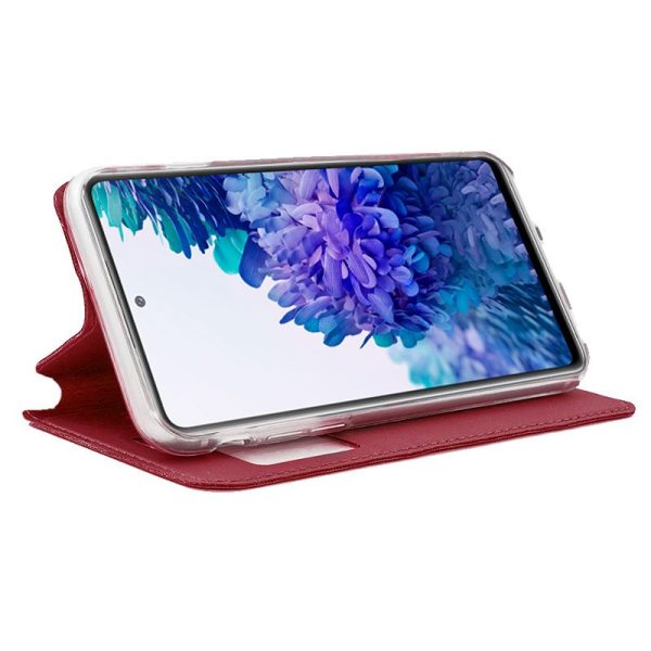 Funda COOL Flip Cover para Samsung G780 Galaxy S20 FE Liso Rojo - Image 2