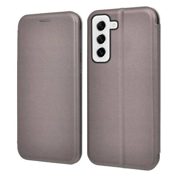 Funda COOL Flip Cover para Samsung G990B Galaxy S21 FE Elegance Plata - Image 4