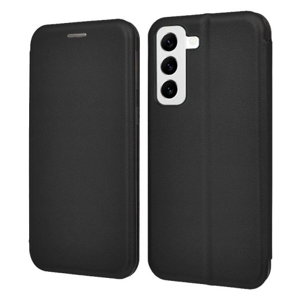 Funda COOL Flip Cover para Samsung S901 Galaxy S22 Elegance Negro - Image 2